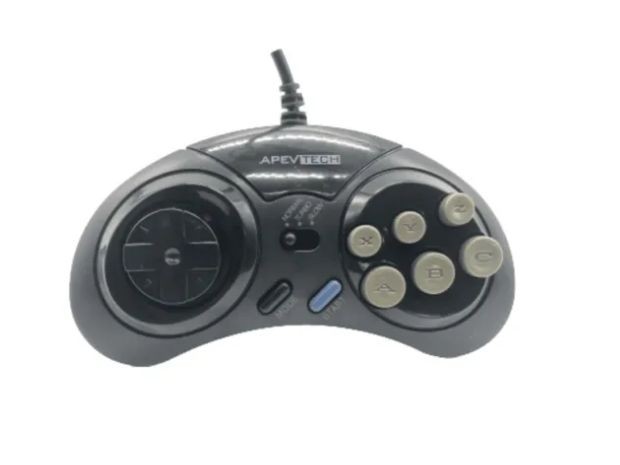 &u+ JOYSTICK SEGA GENESIS APVTECH